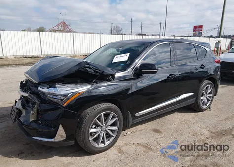 2021 Acura Rdx Technology Package из США, поврежденный, VIN 5J8TC1H5XML010390